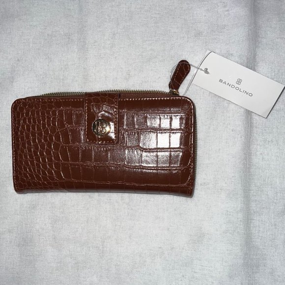 Bandolino - Cognac Wallet/Wristlet (NWT)